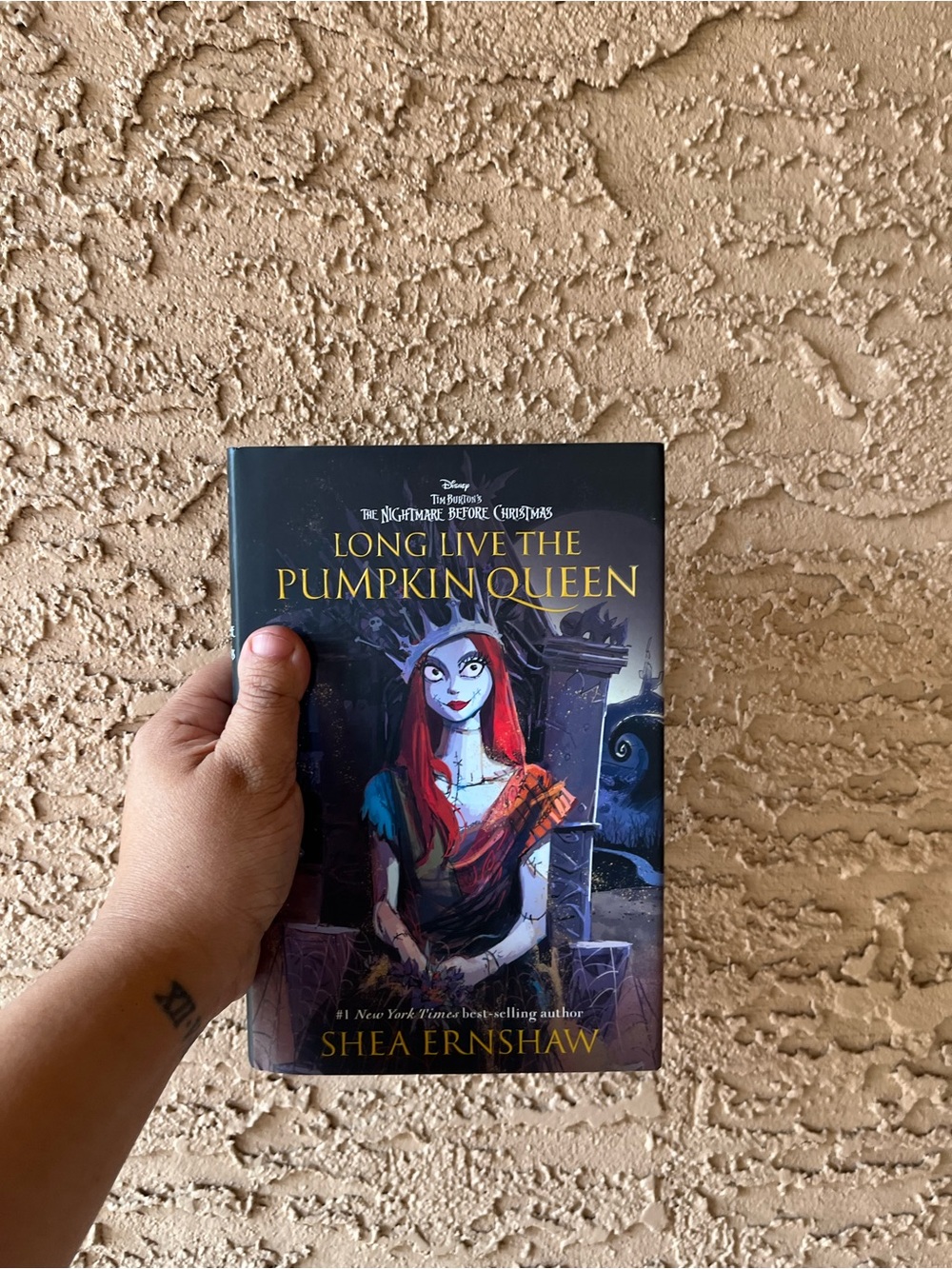 Disney The Nightmare Before Christmas Long Live the Pumpkin Queen book